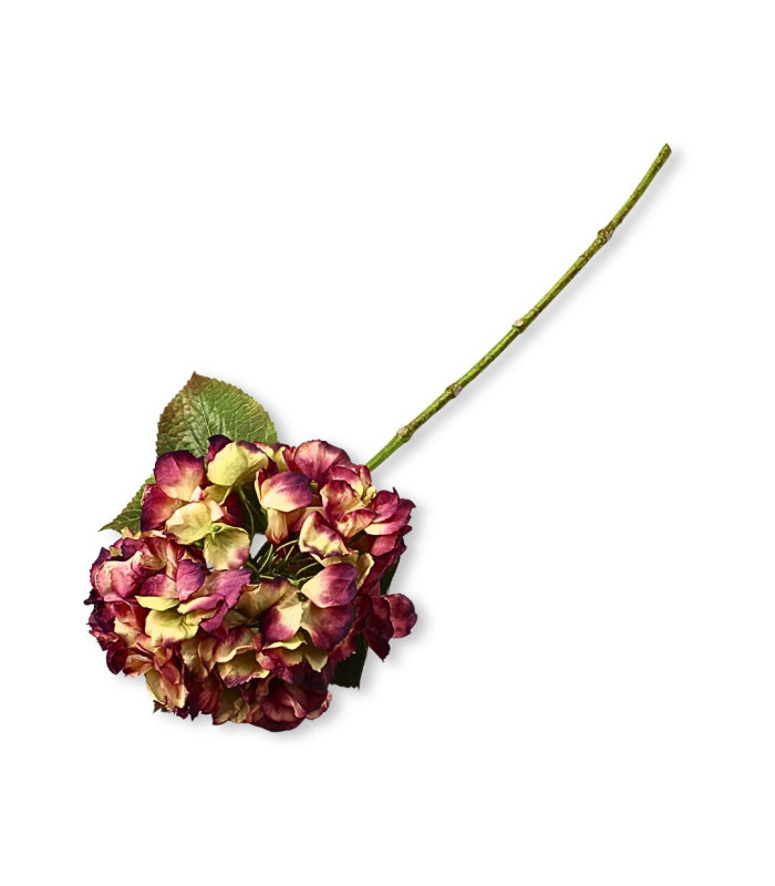 TIGE D’HORTENSIA EN TISSU