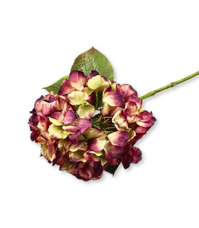 TIGE D’HORTENSIA EN TISSU