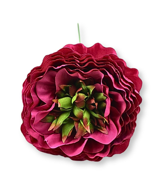 RENONCULE EN TISSU – Ø 9 CM