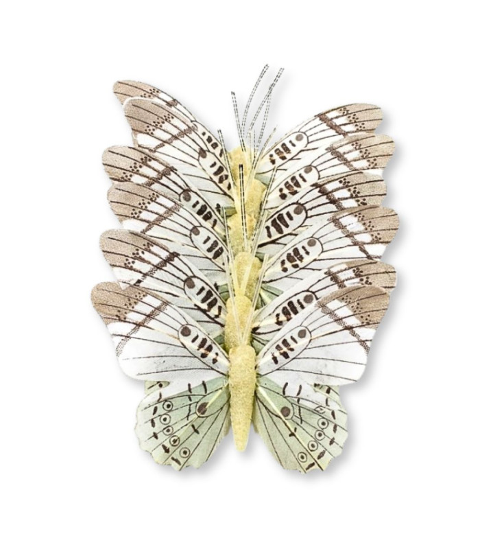 PAPILLON DÉCORATIF – 6,5 x 8 CM