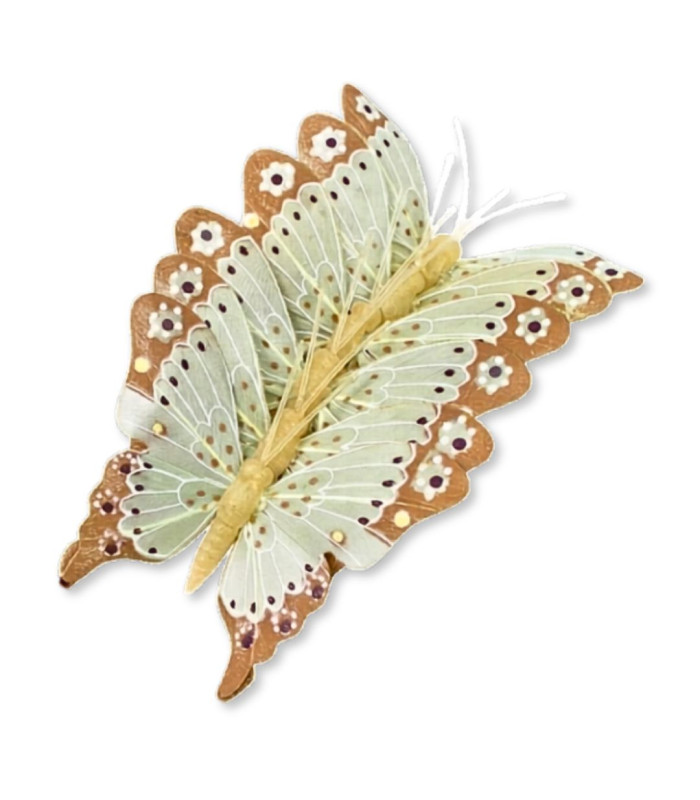 PAPILLON DÉCORATIF – 6,5 x 8 CM