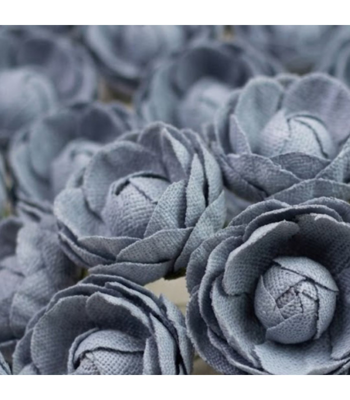 MINI CAMÉLIA EN TISSU – Ø 3,5 CM