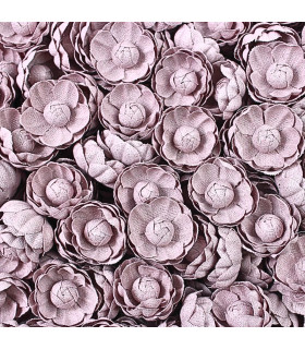 MINI CAMÉLIA EN TISSU – Ø 3,5 CM