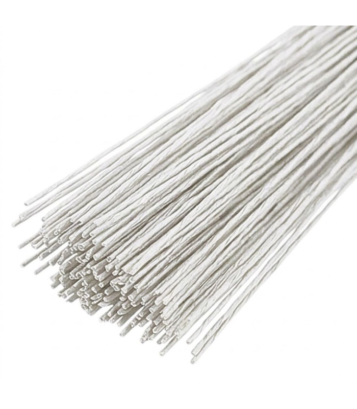 FIL FLORAL ENROBÉ DE PAPIER 40CM - Ø0,3MM - 100PCS