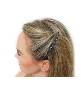 BARRETTE À CHEVEUX AVEC STRASS