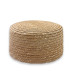 CASQUETTE PILLBOX EN PAILLE NATURELLE TRESSÉE