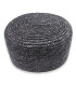 CASQUETTE PILLBOX EN PAILLE NATURELLE TRESSÉE