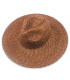 CHAPEAU ÉLAN - PAILLE NATURELLE TRESSÉE