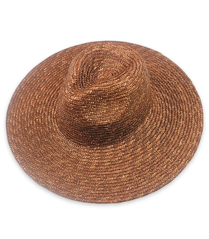 CHAPEAU ÉLAN - PAILLE NATURELLE TRESSÉE