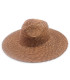 CHAPEAU ÉLAN - PAILLE NATURELLE TRESSÉE