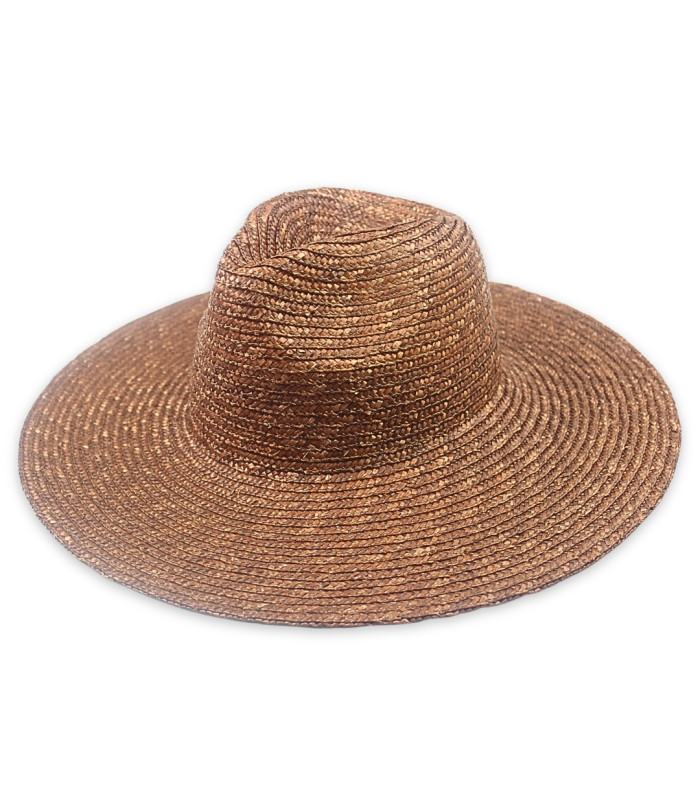 CHAPEAU ÉLAN - PAILLE NATURELLE TRESSÉE