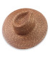 CHAPEAU ÉLAN - PAILLE NATURELLE TRESSÉE