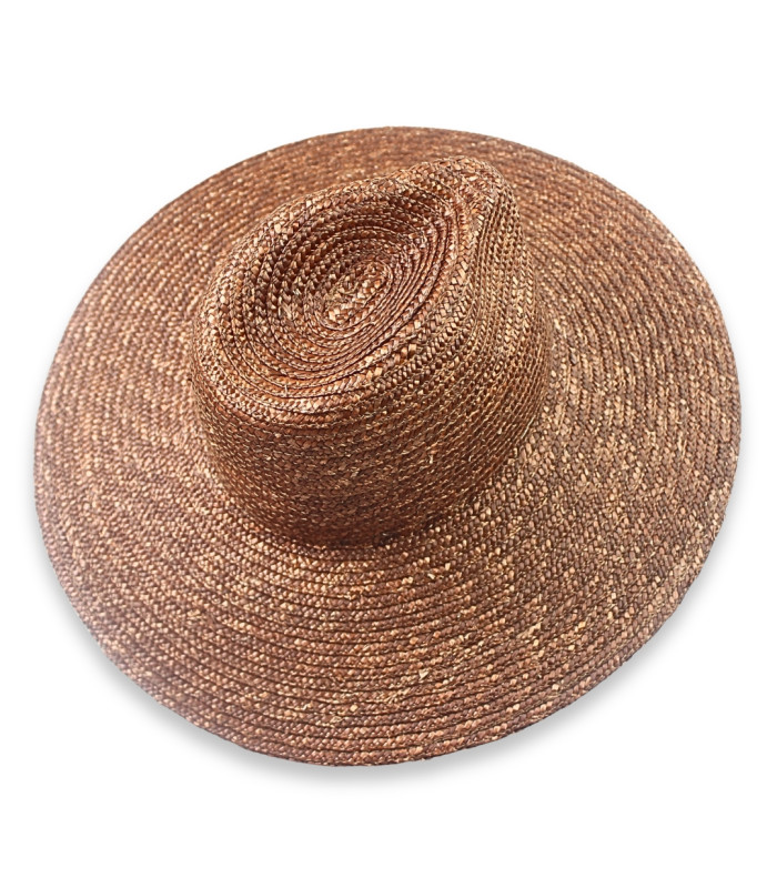 CHAPEAU ÉLAN - PAILLE NATURELLE TRESSÉE