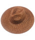 CHAPEAU ÉLAN - PAILLE NATURELLE TRESSÉE