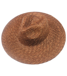 CHAPEAU ÉLAN - PAILLE NATURELLE TRESSÉE