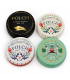 ASSORTIMENT DE 4 BOÎTES MÉTALLIQUES D'ÉPINGLES FOLCH CENTENNIALS