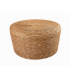CASQUETTE PILLBOX EN PAILLE NATURELLE TRESSÉE