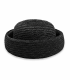 CASQUETTE EN PAILLE NATURELLE TRESSÉE "ÉLODIE"