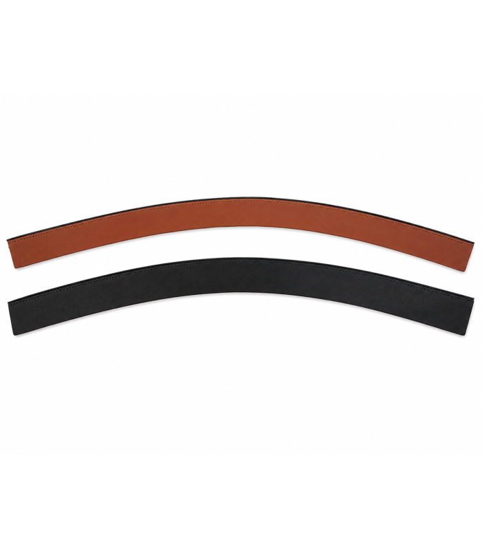Bande de propreté Premium en cuir 100 % pour chapeaux – 4 cm