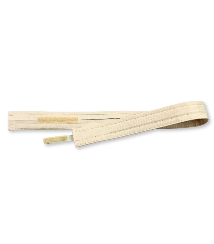Bande de propreté auto-ajustable Premium en tissu naturel pour chapeaux – 3,5 cm