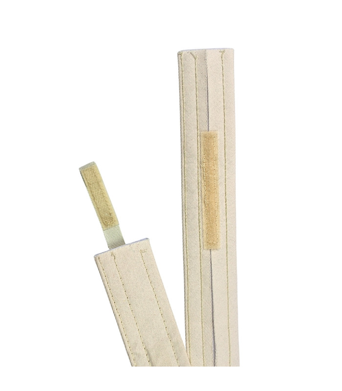 Bande de propreté auto-ajustable Premium en tissu naturel pour chapeaux – 3,5 cm