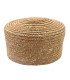 CASQUETTE PILLBOX EN PAILLE NATURELLE TRESSÉE