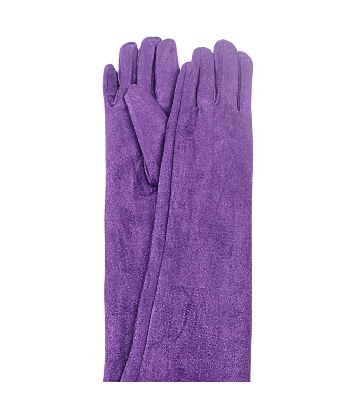 Gants en suédine doublés 41 cm