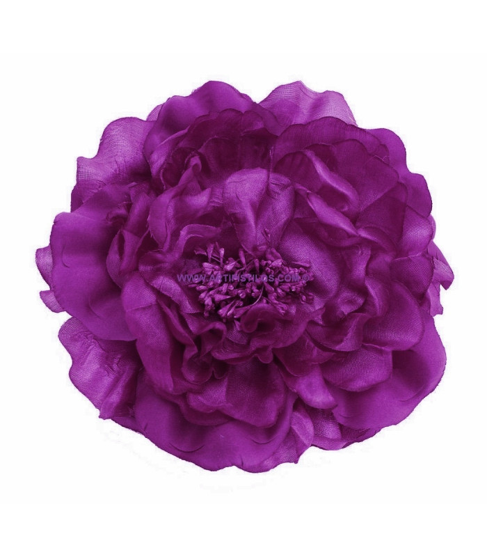FLEUR EN TISSU "ODELE" 20 CM