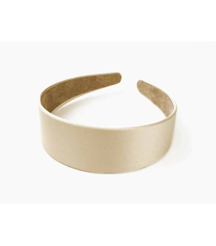 SERRE-TÊTE SATIN 4CM
