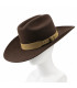 CHAPEAU DE COW-BOY POUR HOMME - 100 % LAINE MÉRINOS - INDÉFORMABLE