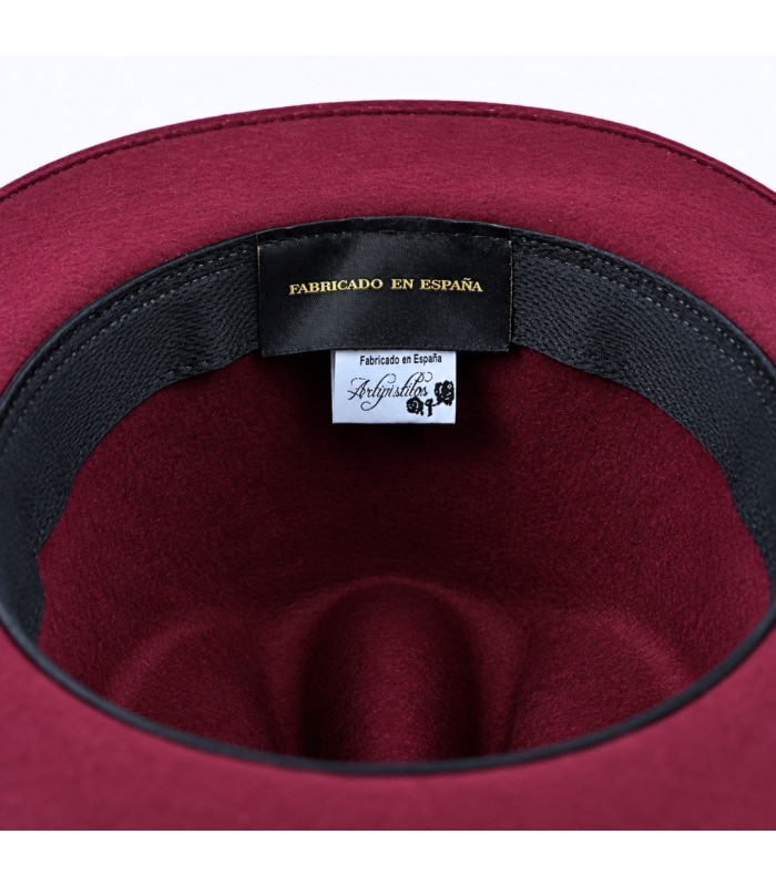 CHAPEAU DE COW-BOY POUR HOMME - 100 % LAINE MÉRINOS - INDÉFORMABLE