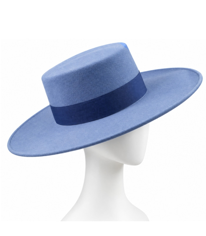 CHAPEAU CORDOUAN POUR FEMME - 100 % LAINE MÉRINOS - INDÉFORMABLE ET RÉGLABLE