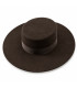 CHAPEAU CORDOUAN POUR FEMME - 100 % LAINE MÉRINOS - INDÉFORMABLE ET RÉGLABLE
