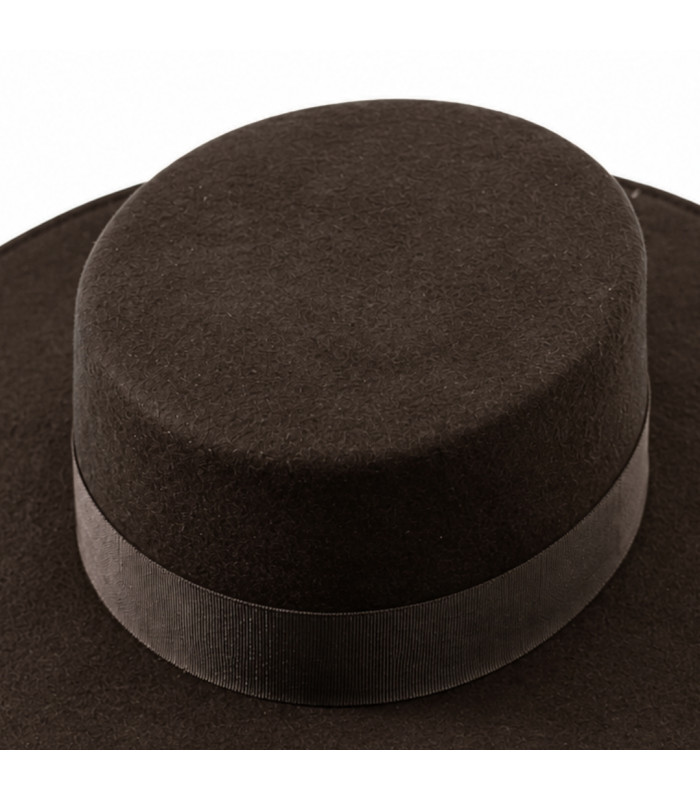 CHAPEAU CORDOUAN POUR FEMME - 100 % LAINE MÉRINOS - INDÉFORMABLE ET RÉGLABLE