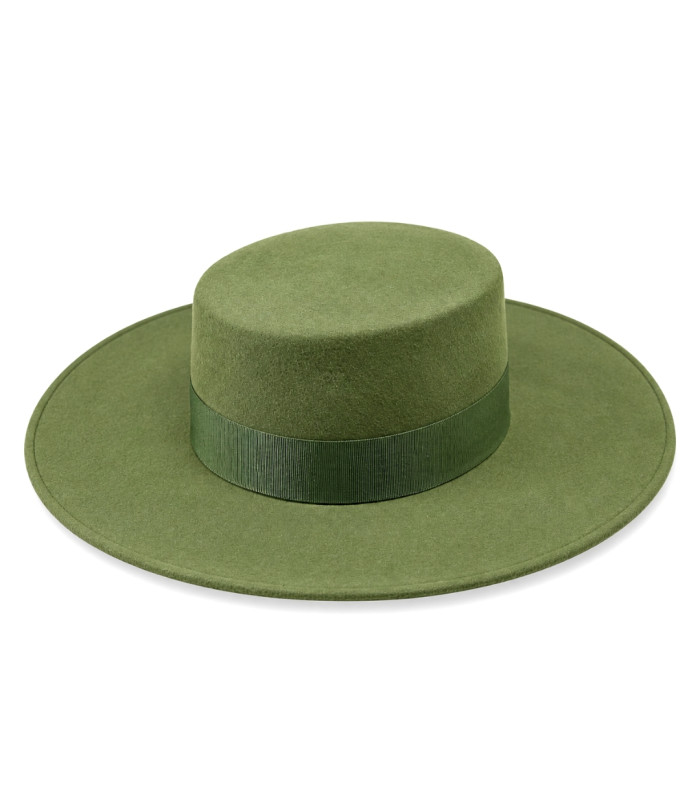 CHAPEAU CORDOUAN POUR FEMME - 100 % LAINE MÉRINOS - INDÉFORMABLE ET RÉGLABLE