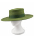 CHAPEAU CORDOUAN POUR FEMME - 100 % LAINE MÉRINOS - INDÉFORMABLE ET RÉGLABLE