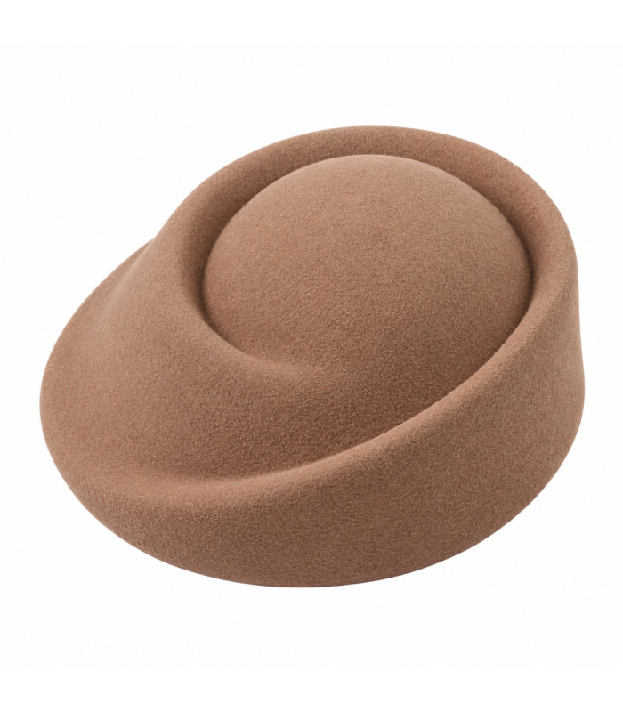 BASE PILLBOX EN FEUTRE DE LAINE MÉRINOS 100 % – AUTO-AJUSTABLE