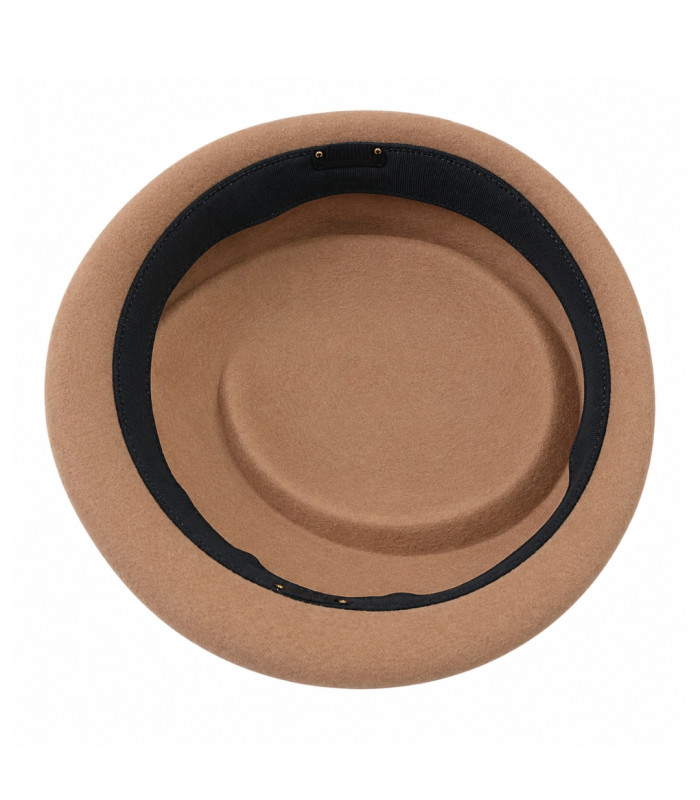 BASE PILLBOX EN FEUTRE DE LAINE MÉRINOS 100 % – AUTO-AJUSTABLE
