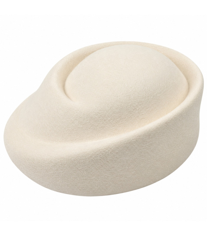 BASE PILLBOX EN FEUTRE DE LAINE MÉRINOS 100 % – AUTO-AJUSTABLE