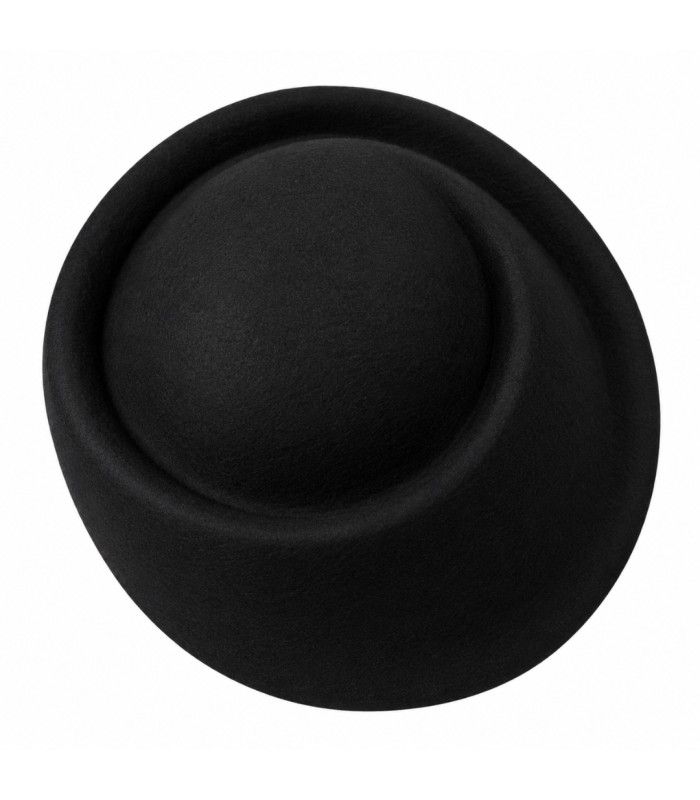 BASE PILLBOX EN FEUTRE DE LAINE MÉRINOS 100 % – AUTO-AJUSTABLE