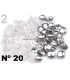 Bouton pour doubler avec machine nº 20