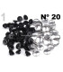 Bouton pour doubler avec machine nº 20