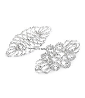 APPLICATION MÉTALLIQUE AVEC STRASS