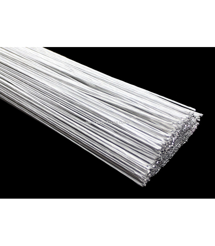 FIL DE FER RECOUVERT DE PAPIER 0,40 mm. SAC DE 50 gr.