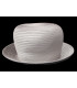 CAPELINE EN RUBAN SATIN
