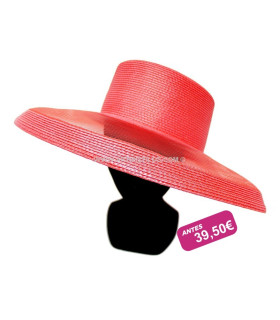 CHAPEAU EN CRIN ET POLYPROPYLÈNE