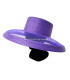 CHAPEAU EN CRIN ET POLYPROPYLÈNE
