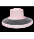 CHAPEAU EN CRIN ET POLYPROPYLÈNE