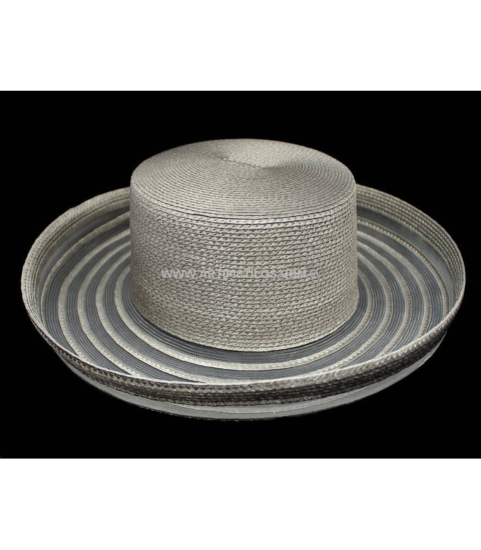 CHAPEAU EN CRIN ET POLYPROPYLÈNE