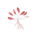 POCHE PLUMES DE COQ